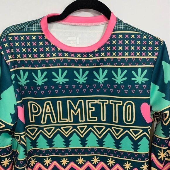 Atac sportswear “PALMETTO” sweatshirt. Size small. Stunning colours. Crew neck. - Picture 9 of 9